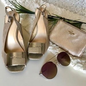 Calvin Klein Sling Back Heels